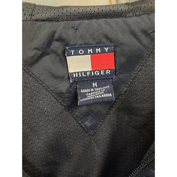 Vintage TOMMY HILFIGER Athletics Flag Spell Out Jacket/Windbreaker. Medium M - Picture 8 of 10